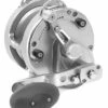 Avet HXJ 5/2 Raptor Two-Speed Lever Drag Casting Reels - Silver