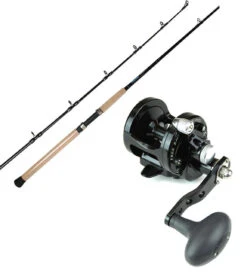 Avet SX 5.3 RH 1 Speed Reel / TackleDirect TDSSC701MHT Silver Hook Rod Combo -Fishing Equipment Store avet sx 53 1 speed reel tackledirect tdssc701mht silver hook rod combo 18482.1650992023