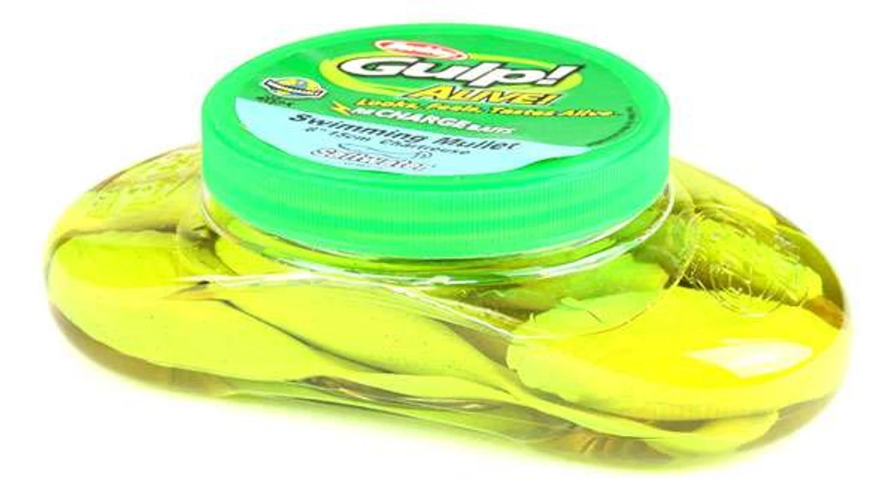 Berkley Gulp! Alive Swimming Mullet 3 Berkley Gulp! Alive Swimming Mullet