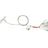 Eagle Claw Lazer Sharp L908 Fluke Spinner White Bucktail Rig