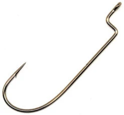 Gamakatsu 07111-25 Worm Hook Offset Shank - Size 1/0