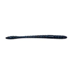Googan Baits Slim Shake Worm - Black Blue Flake