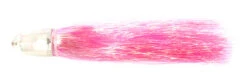 Koya 9" Fat Flashabou Bullet Trolling Lure - Pink