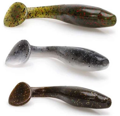 MegaStrike 4 Fat Shad Watermelon Black Flake W/Silver Belly 3 MegaStrike 4 Fat Shad Watermelon Black Flake W/Silver Belly