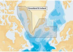 Navionics+ MSD/NAV+20XG/ROW Greenland & Iceland - MicroSD