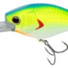 Nomad Design D-Trak Deep Crank - 80 - Chartreuse Blue Back -Fishing Equipment Store nomad design dtk80 cblb d trak 80 deep crank 19572.1651450930.386.513