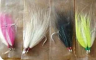 Runoff Bucktail Hooks 3 Runoff Bucktail Hooks