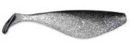 Sea Striker Got-Cha 3 Shad Bodies 15 Pack Clear/Silver Flake/Black 3 Sea Striker Got-Cha 3 Shad Bodies 15 Pack Clear/Silver Flake/Black