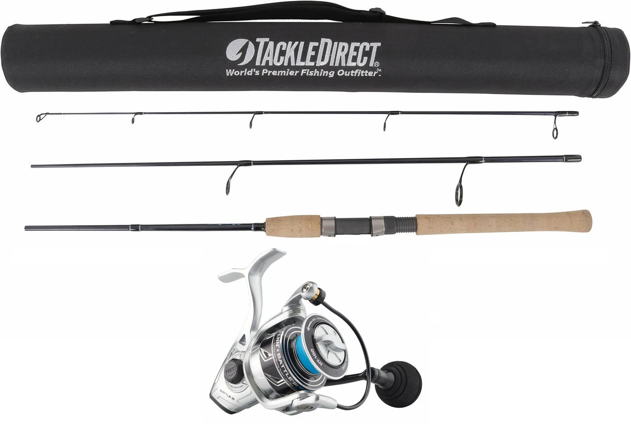 TackleDirect Silver Hook/Penn BTLIII4000DX Battle III DX Travel Combo 3 TackleDirect Silver Hook/Penn BTLIII4000DX Battle III DX Travel Combo