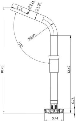 TACO ShadeFin Fixed Rod Holder Mount -Fishing Equipment Store taco t10 3000 5 shadefin fixed rod holder mount 73847.1651413927