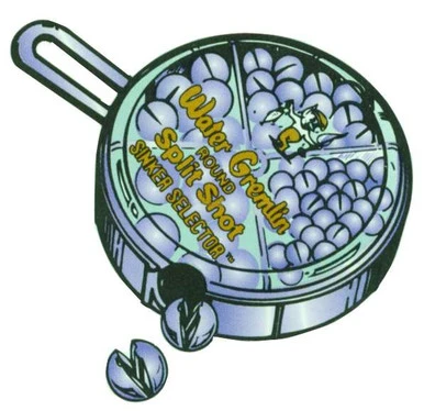 Water Gremlin Z700-R Round Tin Split Shot Selector 78pc 3 Water Gremlin Z700-R Round Tin Split Shot Selector 78pc