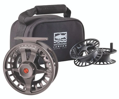Waterworks Lamson Remix HD Fly Fishing Reel And Spools - 3 Pack 3 Waterworks Lamson Remix HD Fly Fishing Reel And Spools - 3 Pack