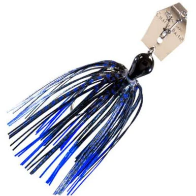 Z-Man Original ChatterBait 1/4oz Lure Blue/Black 3 Z-Man Original ChatterBait 1/4oz Lure Blue/Black